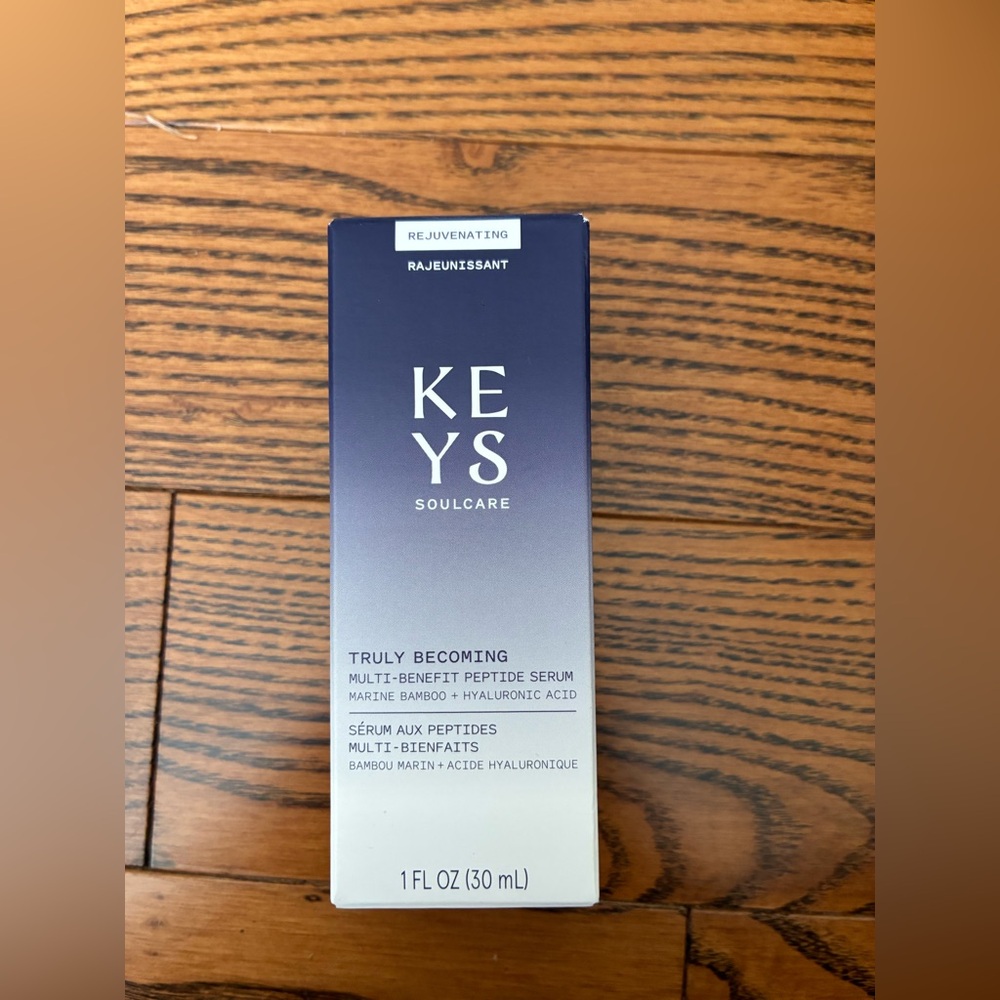 Keys Soulcare Truly Becoming Multi Benefit Peptide Serum 1oz